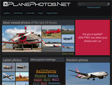 Tablet Screenshot of planephotos.net